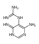 4,6-diamino-5-guanidinopyrimidine Structure