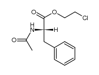 acetyl L-phenylalanine chloroethyl ester结构式