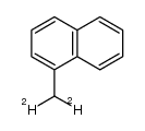 1-[2H2]-Methylnaphthalene结构式