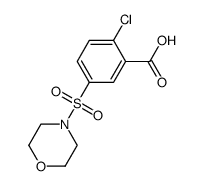 2-CHLORO-5-(MORPHOLINE-4-SULFONYL)-BENZOIC ACID picture