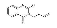 3-(3-butenyl)-2-chloro-4(3H)-quinazolinone结构式