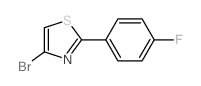 4-Bromo-2-(4-fluorophenyl)thiazole结构式