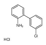 3'-CHLOROBIPHENYL-2-YLAMINEHYDROCHLORIDE结构式
