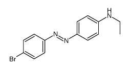 4-[(4-bromophenyl)diazenyl]-N-ethylaniline Structure