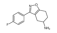 3-(4-fluorophenyl)-4,5,6,7-tetrahydro-1,2-benzoxazol-5-amine Structure