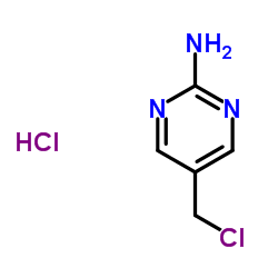 2-Amino-5-chloromethylpyrimidine Structure