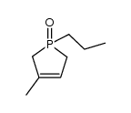 2,5-dihydro-3-methyl-1-n-propyl-1H-phosphole 1-oxide Structure