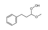 1-methoxy-3-phenylpropyl hydroperoxide结构式