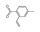 5-methyl-2-nitro-1-vinylbenzene Structure