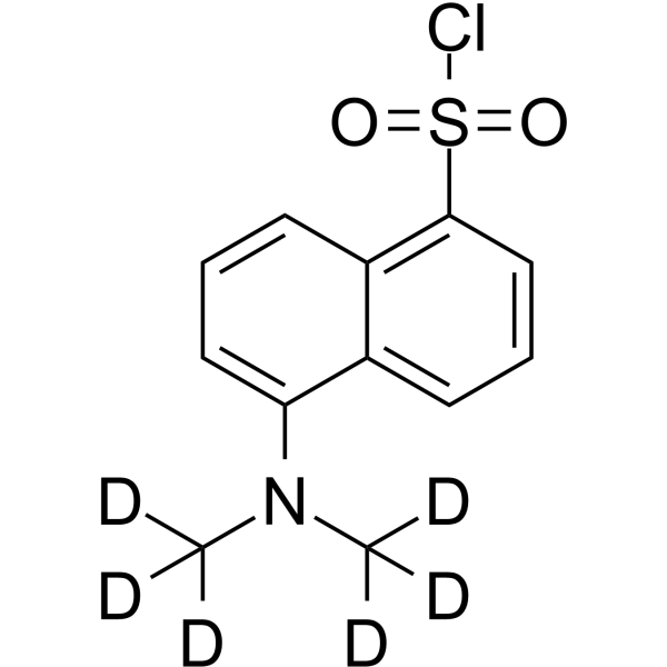 Dansyl chloride-d6结构式