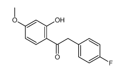 2-(4-Fluorophenyl)-1-(2-hydroxy-4-methoxyphenyl)ethanone picture