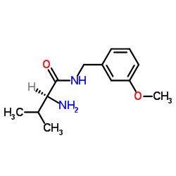 N-(3-Methoxybenzyl)-L-valinamide Structure