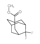 4,4-Difluoroadamantan-1-carboxylic acid Methyl ester Structure