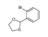 2-(2-bromophenyl)-1,3-oxathiolane Structure
