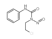 Urea, 1-(2-chloroethyl)-1-nitroso-3-phenyl- (8CI) Structure
