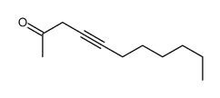 undec-4-yn-2-one结构式