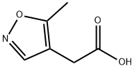 5-甲基异噁唑-4-乙酸结构式