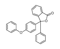 3-(4-phenoxyphenyl)-3-phenyl-2-benzofuran-1-one Structure