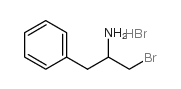 Phenethylamine, a-(bromomethyl)-, hydrobromide structure