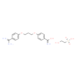 Propamidine Monoamide Isetionate Structure