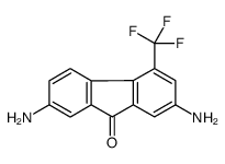 2,7-diamino-4-(trifluoromethyl)fluoren-9-one Structure