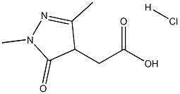 2-(1,3-二甲基-5-氧代-4,5-二氢-1H-吡唑-4-基)乙酸盐酸盐图片