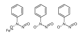 tris(N-hydroxy-N-nitrosophenylaminato-O,O')iron结构式