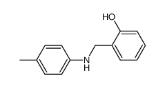 2-([(4-METHYLPHENYL)AMINO]METHYL)PHENOL structure