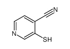 4-Pyridinecarbonitrile,3-mercapto-(9CI)结构式