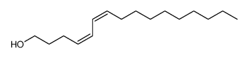 (4Z,6Z)-4,6-hexadecadien-1-ol Structure