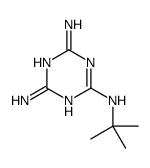 2-N-tert-butyl-1,3,5-triazine-2,4,6-triamine Structure