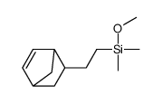 2-(5-bicyclo[2.2.1]hept-2-enyl)ethyl-methoxy-dimethylsilane Structure