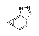 1H-Cyclopropa[d]-1,2,4-triazolo[4,3-b]pyridazine(9CI) structure