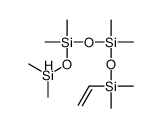 dimethylsilyloxy-[[ethenyl(dimethyl)silyl]oxy-dimethylsilyl]oxy-dimethylsilane Structure
