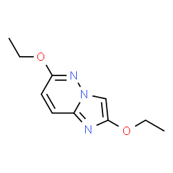 Imidazo[1,2-b]pyridazine, 2,6-diethoxy- (9CI) structure
