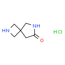 2,6-二氮杂螺[3,4]辛烷-7-酮盐酸盐结构式