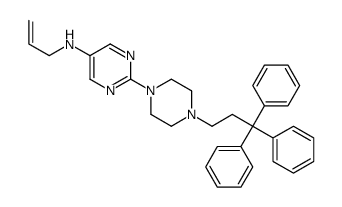 4-(Allylamino)-2-[4-(3,3,3-triphenylpropyl)-1-piperazinyl]pyrimidine picture