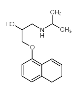 Idropranolol Structure