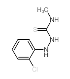 Hydrazinecarbothioamide,2-(2-chlorophenyl)-N-methyl-结构式