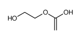1-(2-hydroxyethoxy)ethenol Structure