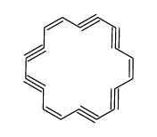 cyclooctadeca-1,7,13-trien-3,5,9,11,15,17-hexayne Structure