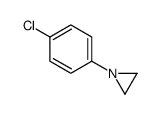 1-(4-chlorophenyl)aziridine结构式