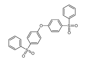 1-(benzenesulfonyl)-4-[4-(benzenesulfonyl)phenoxy]benzene Structure