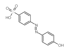 Benzenesulfonic acid,4-[2-(4-hydroxyphenyl)diazenyl]- picture