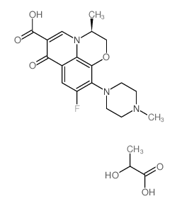 Lavofloxacin Lactate structure