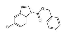 benzyl 5-bromoindole-1-carboxylate Structure