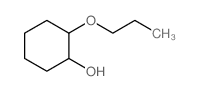 Cyclohexanol,2-propoxy-结构式