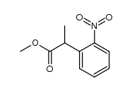 methyl α-methyl-2-nitrobenzeneacetate结构式