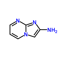 Imidazo[1,2-a]pyrimidin-2-amine结构式