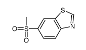 Benzothiazole, 6-(methylsulfonyl)- (9CI) picture